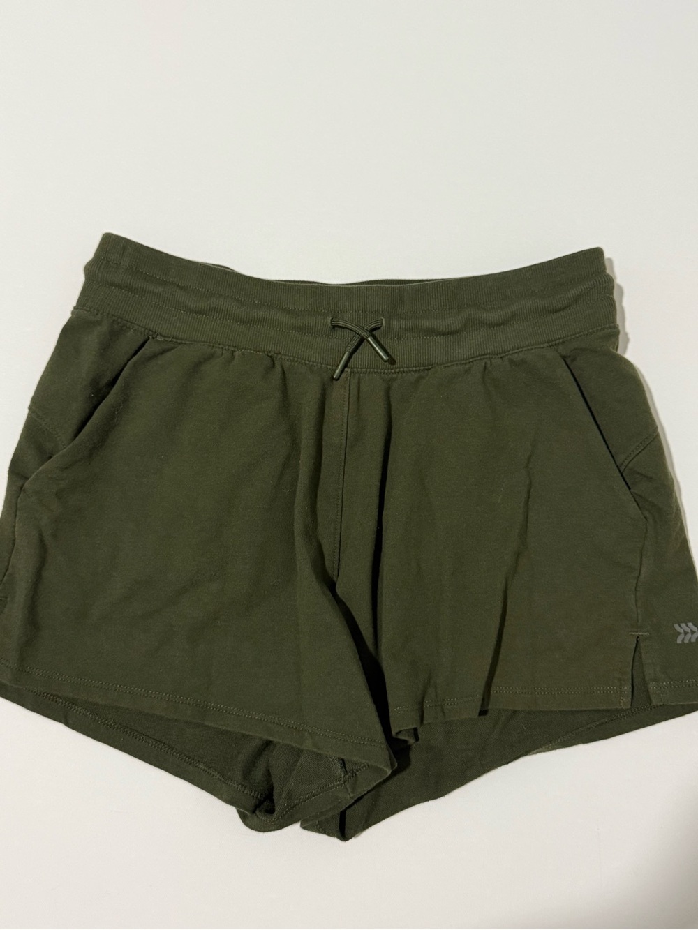 all in motion Olive Drawstring Athletic Shorts